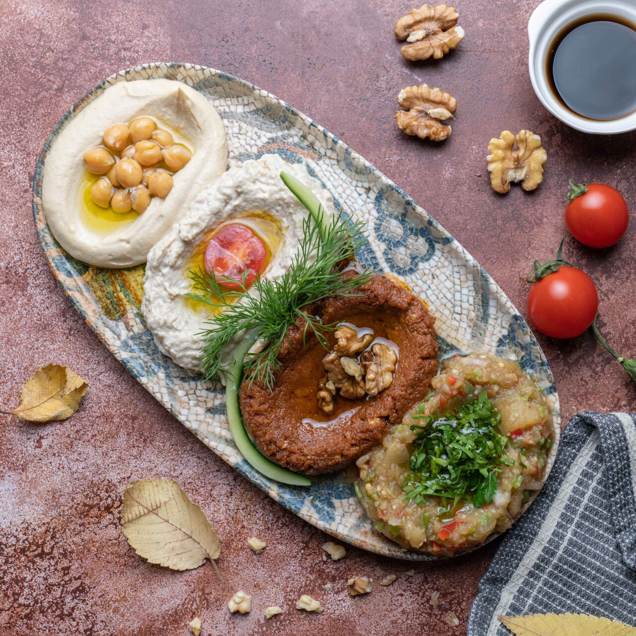 KARIŞIK SOĞUK MEZE TABAĞI